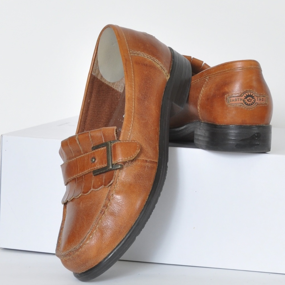 Brown Leather Loafers